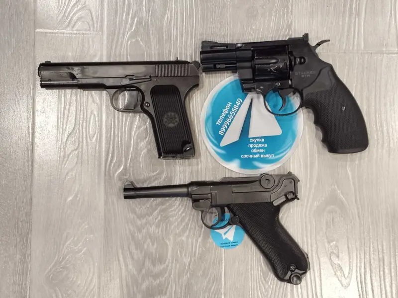 ТТ парабеллум Револьвер